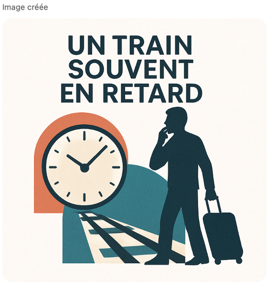 Un train souvent en retard