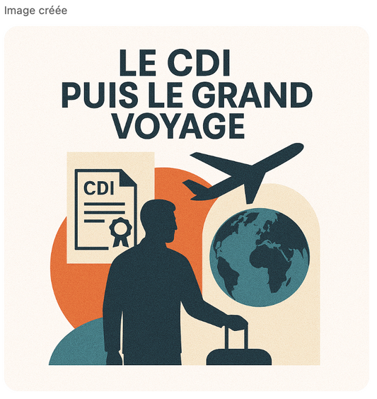 Le CDI puis le grand voyage