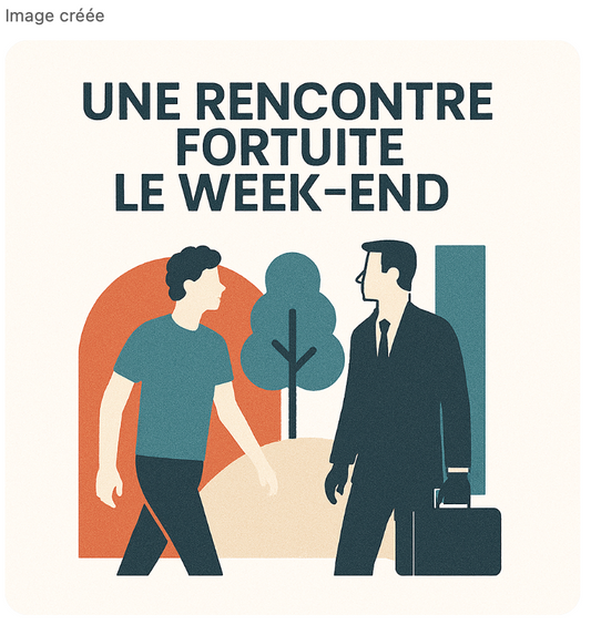 Une rencontre fortuite le week-end